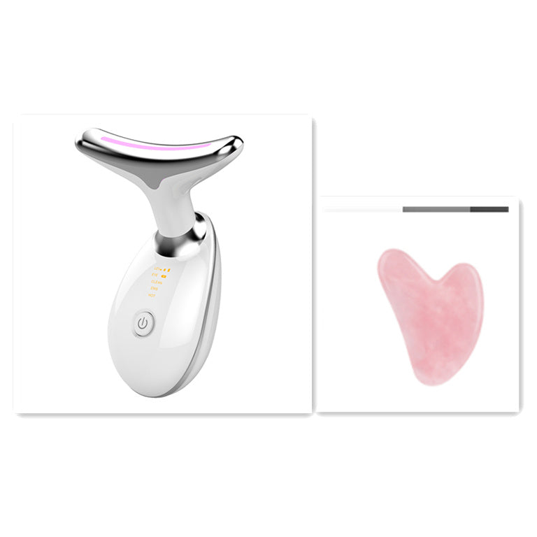 Thermal Neck Lifting And Tighten Massager Electric Microcurrent Wrinkle Remover